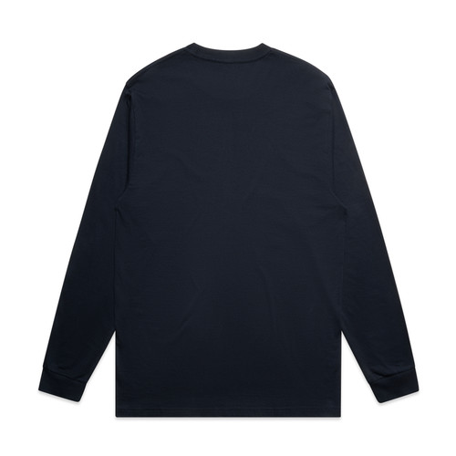 block-l/s-tee-navy-back