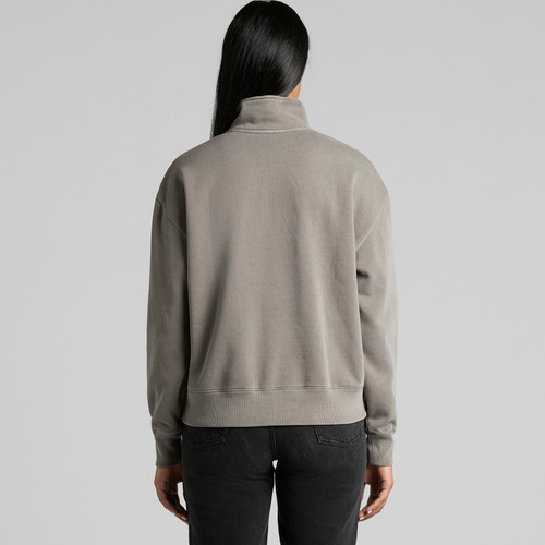 wo's-relax-faded-half-zip-back