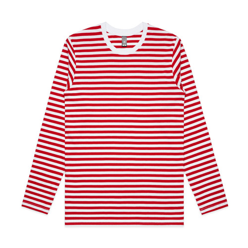 match-stripe-l/s-tee-front