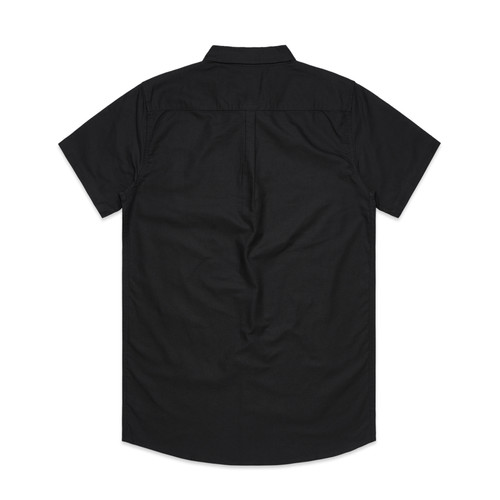 oxford-s/s-shirt-black-back