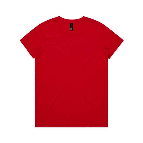 wo's-maple-tee-red