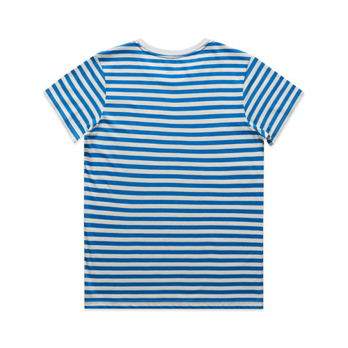 wo's-maple-stripe-tee-natural/midblue-back