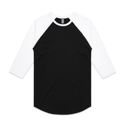 raglan-tee-black/white