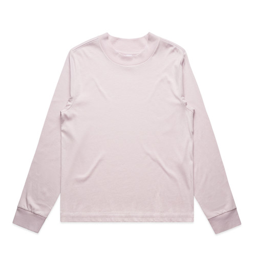 wo's-mock-l/s-tee-orchid