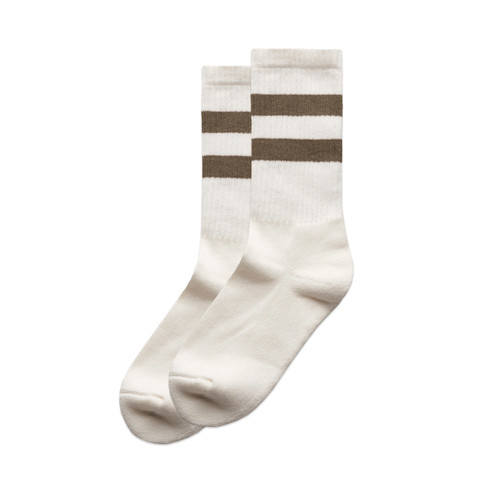 relax-stripe-socks-(2-pairs)-natural/walnut