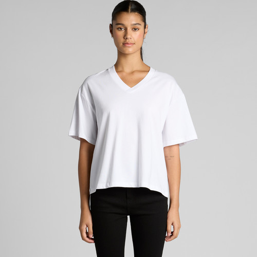 Wo's Martina V Neck Tee | 4095