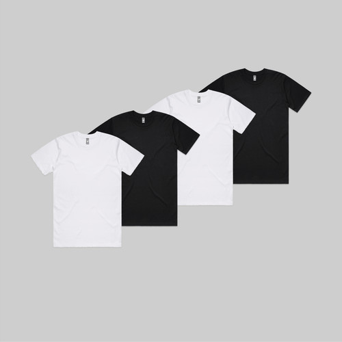 Mixed Classic Tee Bundle | 4 Pack