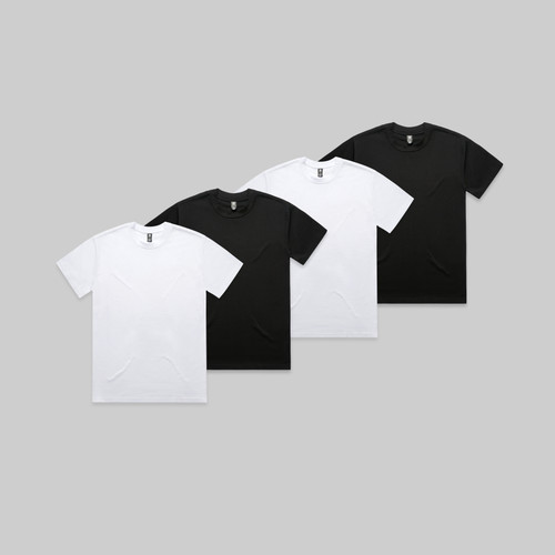 Mixed Heavy Tee Bundle | 4 Pack