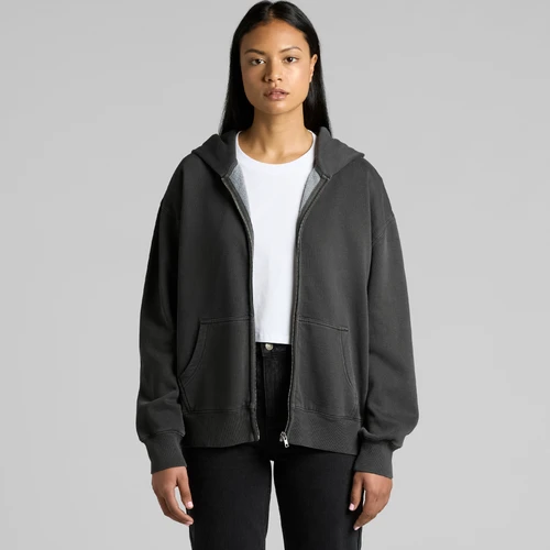 Wo's Relax Faded Zip Hood | 4170
