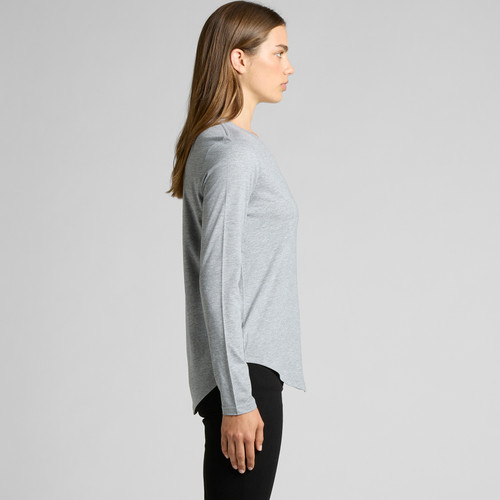 Wo's Curve L/S Tee | 4055