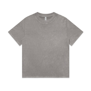 Wo's Stone Wash Heavy Tee | 4085