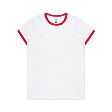 WHITE/RED