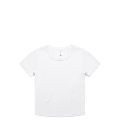 Wo's Organic Rib Baby Tee | 4074
