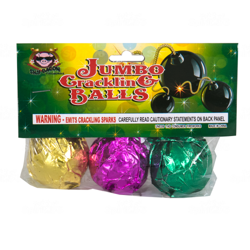 Jumbo Crackling Ball (Pack)