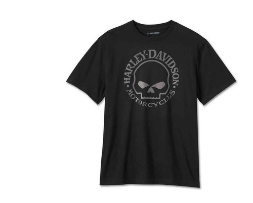 Harley-Davidson Canotta Uomo Willie G Skull – Maglia Muscolare In Cotone, Bianca, 30296644 - 4