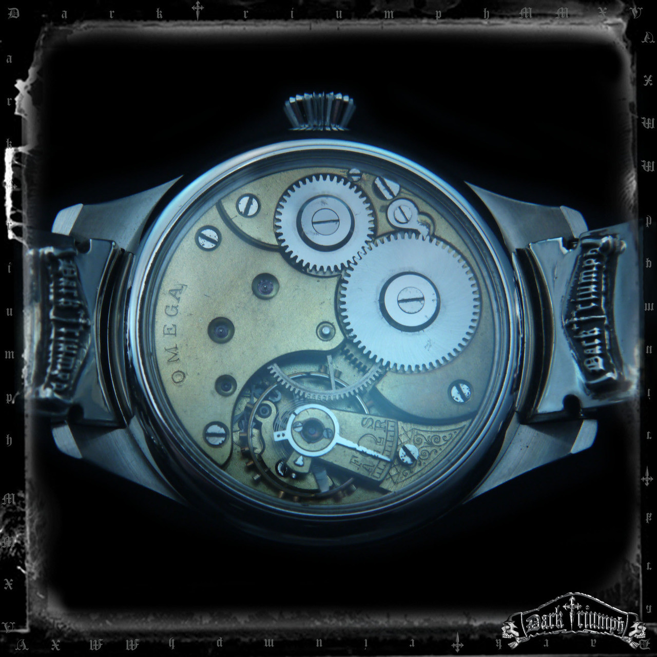 Custom Luxury Watches | Relic Skull Sterling Silver Bracelet