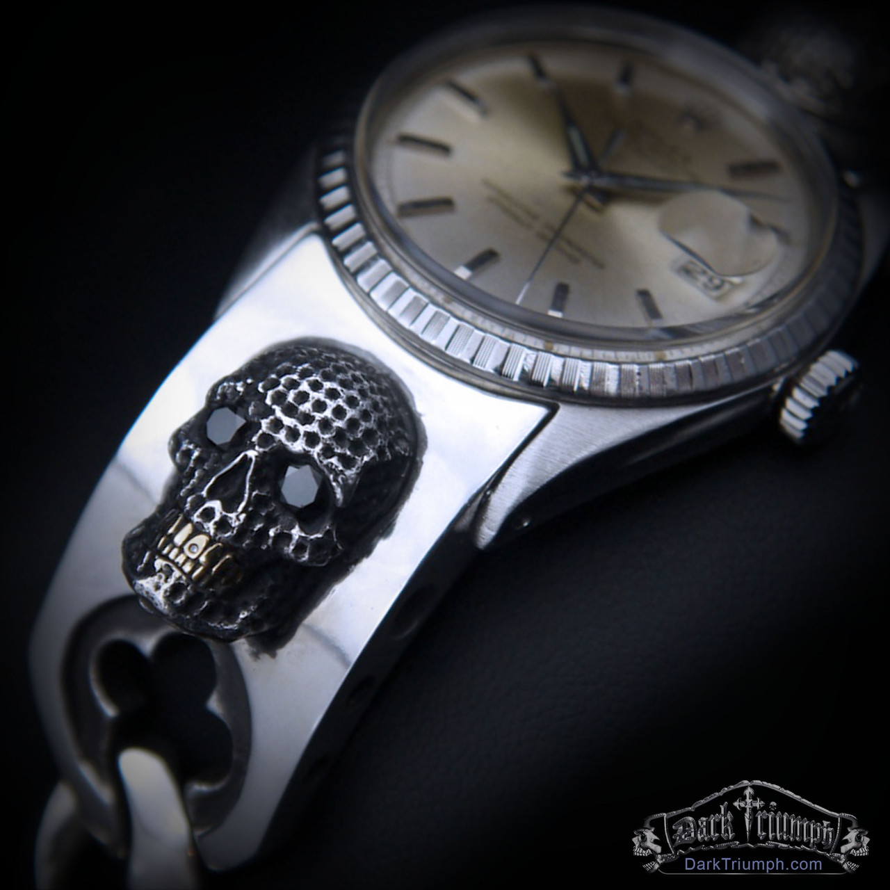rolex skull watch