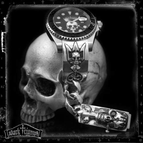 Punk Wristband (silver) Skull Finger Metal Skull Bracelet With Ring  Exaggerated Metal Skull Finger Bone Joint Bracelets Women Girls Party Gift  Jewelle | Fruugo NO