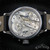 Antique Vacheron Constantin Watch - Leather, Sterling Silver and 18 kt Gold Diamond Jester Skull Strap | EDGE of SANITY