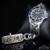 Rolex Submariner Watch - Diamond Skull FUCK Bracelet in Sterling Silver w/ 18kt Gold | For Unlawful Carnal Knowledge Rolex Submariner Watch - Diamond Skull FUCK Bracelet in Sterling Silver w/ 18kt Gold | For Unlawful Carnal Knowledge