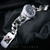 Rolex Explorer II Watch - Diamond Rose Skull Bracelet in Sterling Silver w/ 18K Gold | COMING UP ROSES Rolex Explorer II Watch - Diamond Rose Skull Bracelet in Sterling Silver w/ 18K Gold | COMING UP ROSES