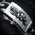 Dark Triumph Watch - Cognac & Black Diamond Skull Bracelet in Sterling Silver w/ 18K Rose Gold |  LICK the BLADE Dark Triumph Watch - Cognac & Black Diamond Skull Bracelet in Sterling Silver w/ 18K Rose Gold |  LICK the BLADE