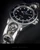 Rolex Submariner – Sterling Silver, 18K Gold & Black Diamond Skull Bracelet | VELVET THORN