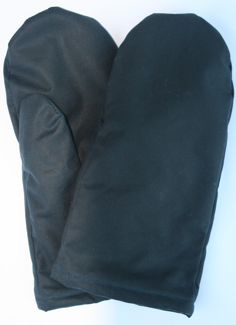 made of Oilskin outer and polar fleece  lined. Ideal for cold weather and rain. Handy when you leave your Bike etc to open a gate or just walking around.
Come in three sizes, Small, large and XL.