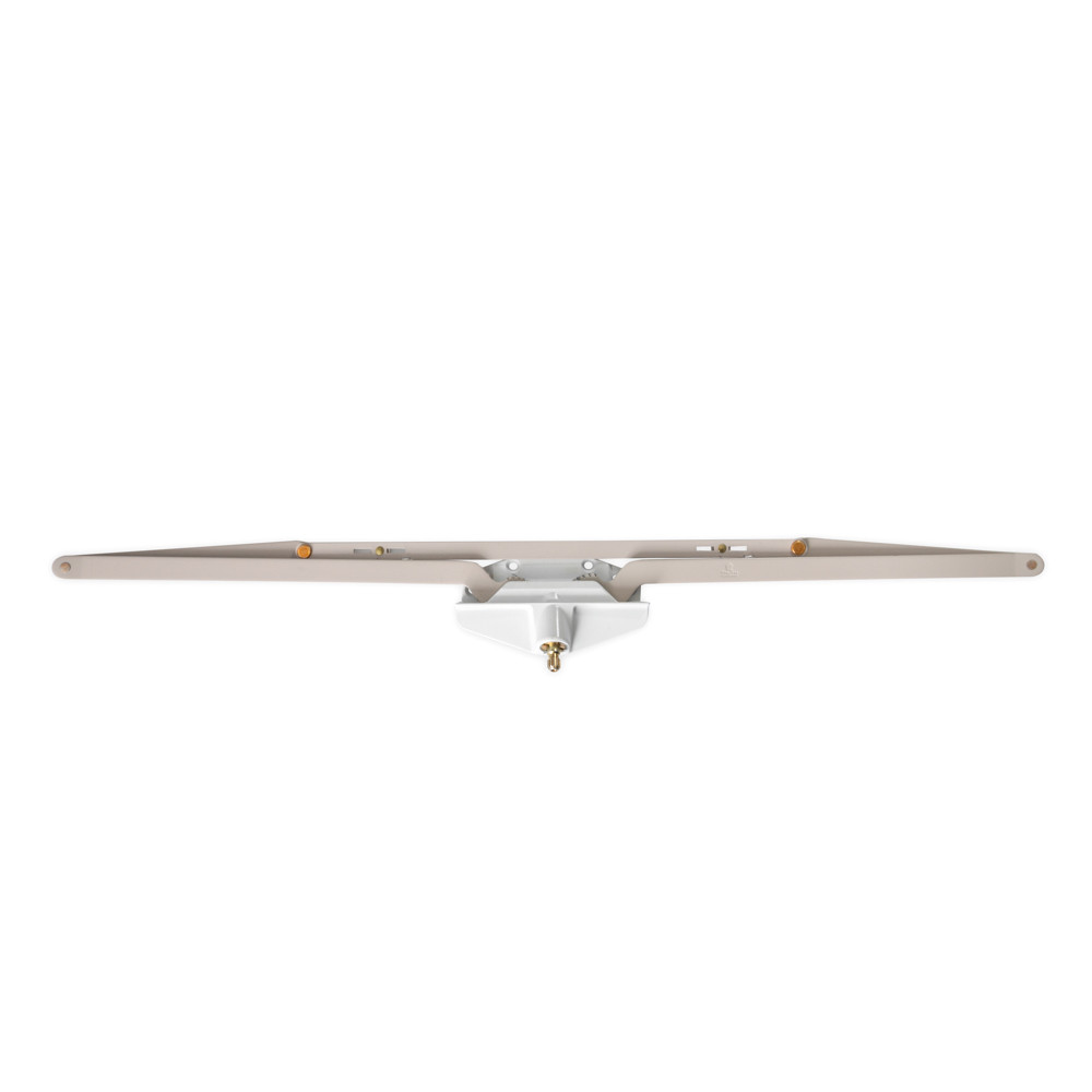 An image of the Amesbury Truth Roto Gear Awning Operator (11 Series) - Dual Pull in white.