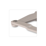 Truth 15.11 Entrygard Dyad Casement Operator, crank, 4 1/2" link arm.