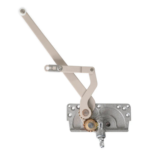 Truth 15.16 left-hand EntryGard dual arm casement window operator with 3-13/16" link arm.