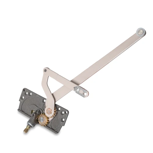 Truth 15.10 EntryGard right-hand dual arm casement window operator with 4-7/16" link arm.