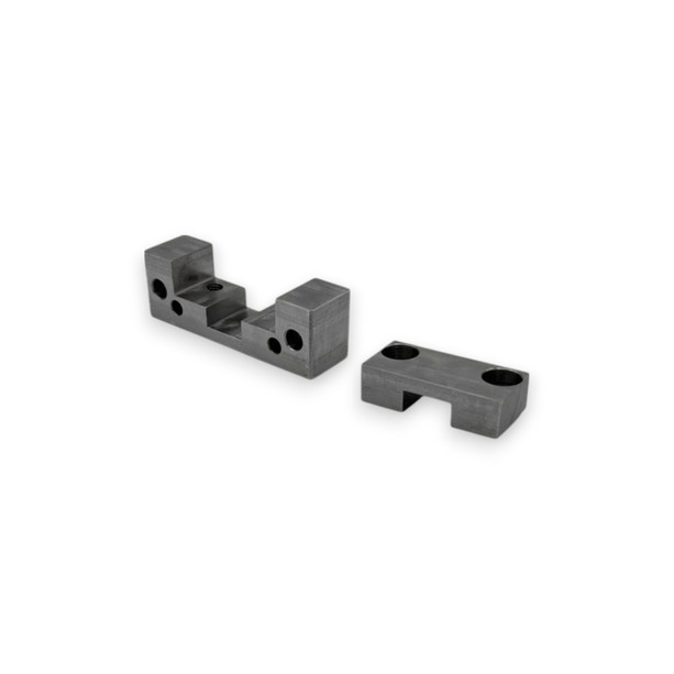 An image of a discontinued patch fitting cam that has been freshly machined.