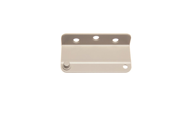 Truth 10522 right-hand EntryGard operator stud bracket, E-Gard coated, 2.875" long with the stud at one end.