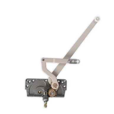 Truth 15.10 EntryGard right-hand dual arm casement window operator with 4-7/16" link arm.