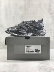 Balenciaga Tracks Black Shiny