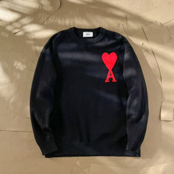 Ami Paris Sweater Sweater black Ami Paris Sweater Sweater black