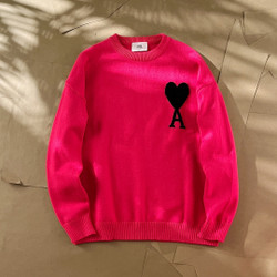 Ami Paris Sweater Sweater bright red