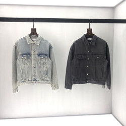 Balenciaga Back Logo Denim