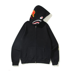 BAPE ZIPUP black orange