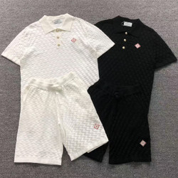 CASABLANCA POLO SHORTS SET