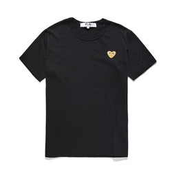 CDG PLAY classic black gold