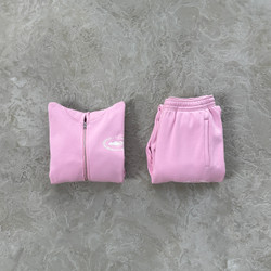 Corteiz superior royale zip set-pink