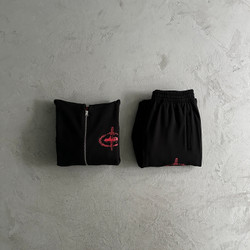 Corteiz tracksuit redsword