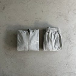 CORTEIZ CR HMP OPEN HEM SET GRAY ZIP