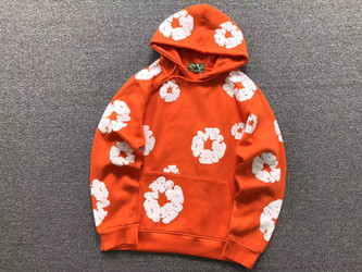 DENIM TEARS HOODIE orange 2.0