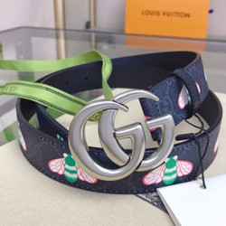 Gucci GG Marmont belt with bees