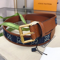 Gucci belt with square buckle