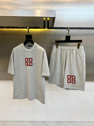 GIVENCHY GRAY TRAINERSSET