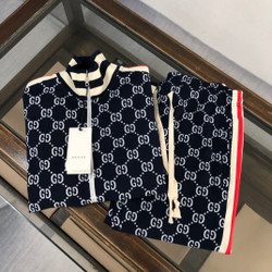 G*CCI GG classic gucci track suit dark